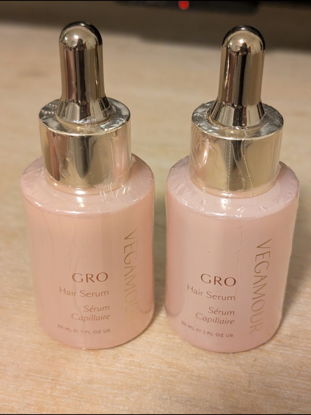Vegamour GRO Hair Serum - Nourishing Hair Serum - 2 Bottles